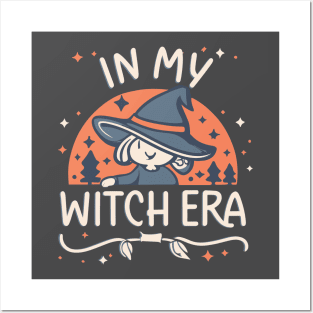 In My Witch Era In My Era Halloween Spooky Unique Witchy Design Gift Idea for All Ages Seasonal Posters and Art